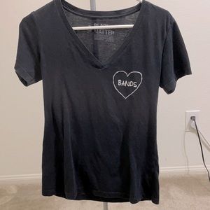 “bands” shirt